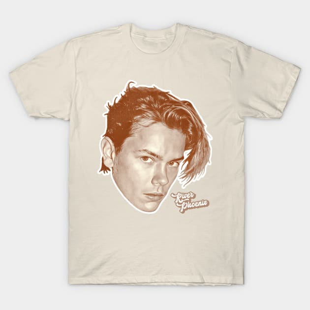 River Phoenix T-Shirt by darklordpug